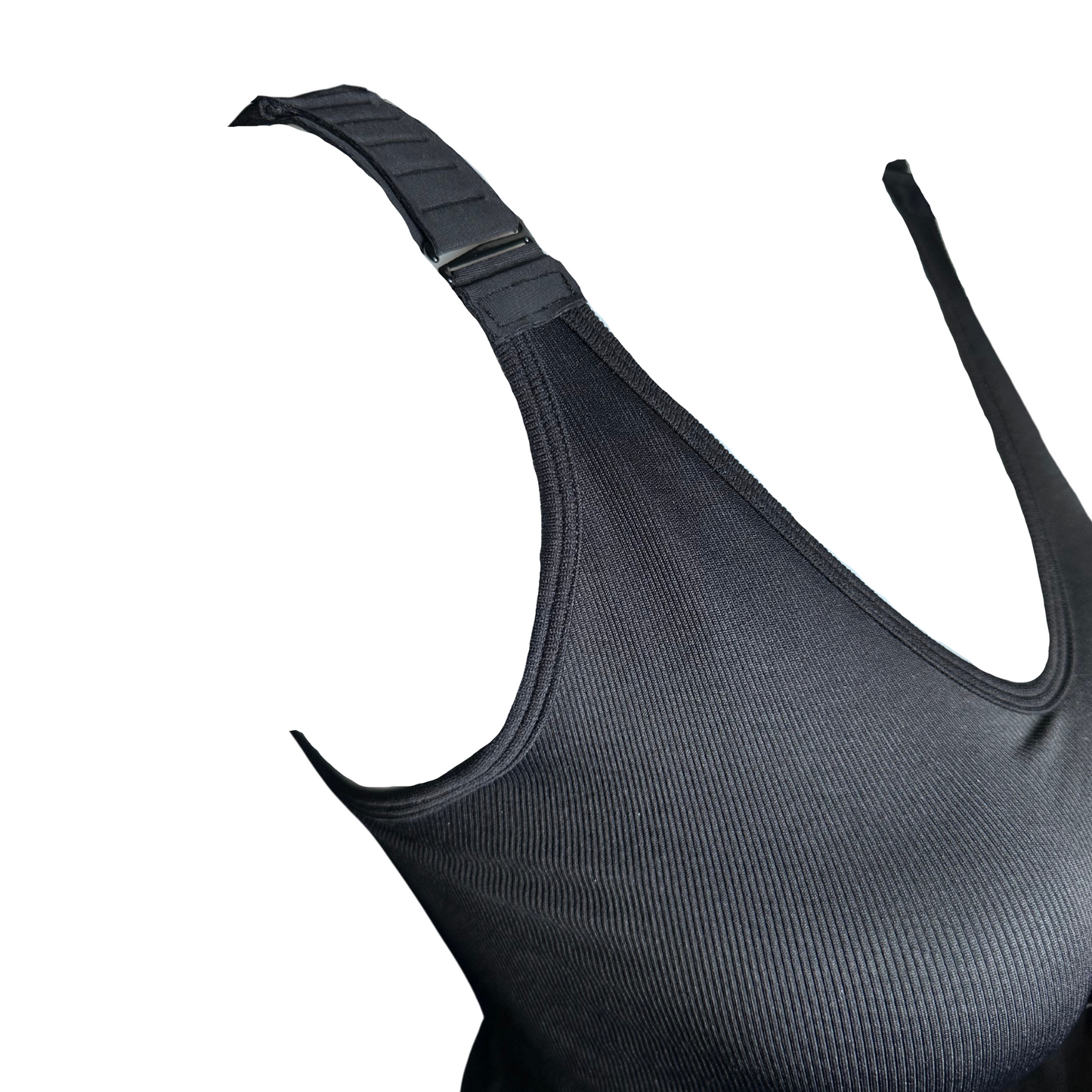 Seamless Vest with Support - Black