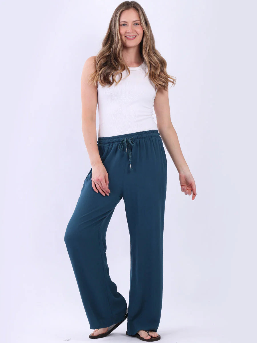 Lounge Top & Trousers Set - Teal