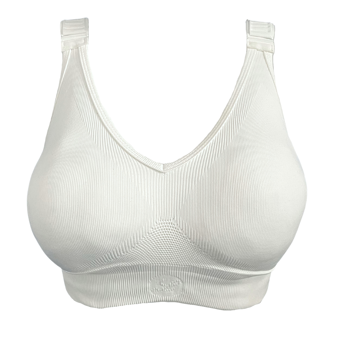 Seamless Comfort Bralette - White