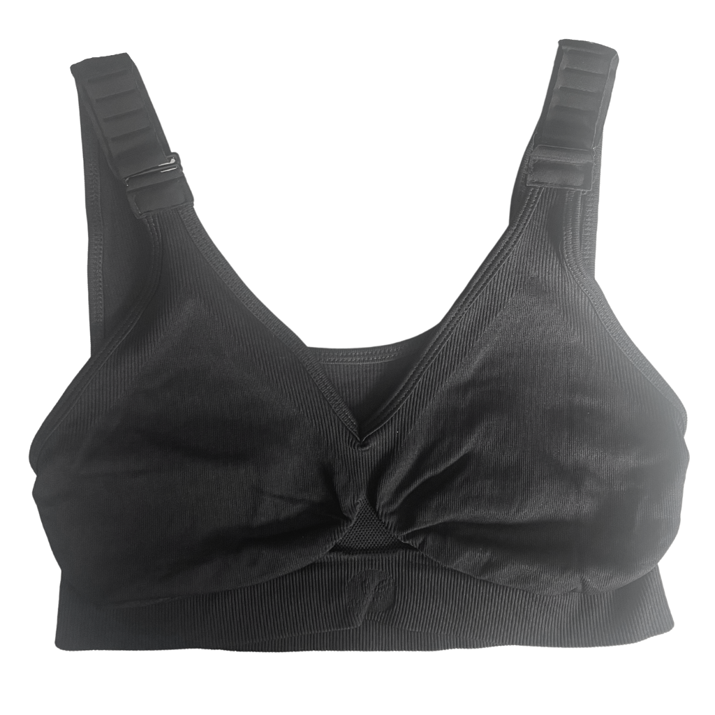 Seamless Comfort Bralette - Black