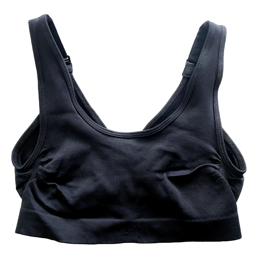 Seamless Comfort Bralette - Black