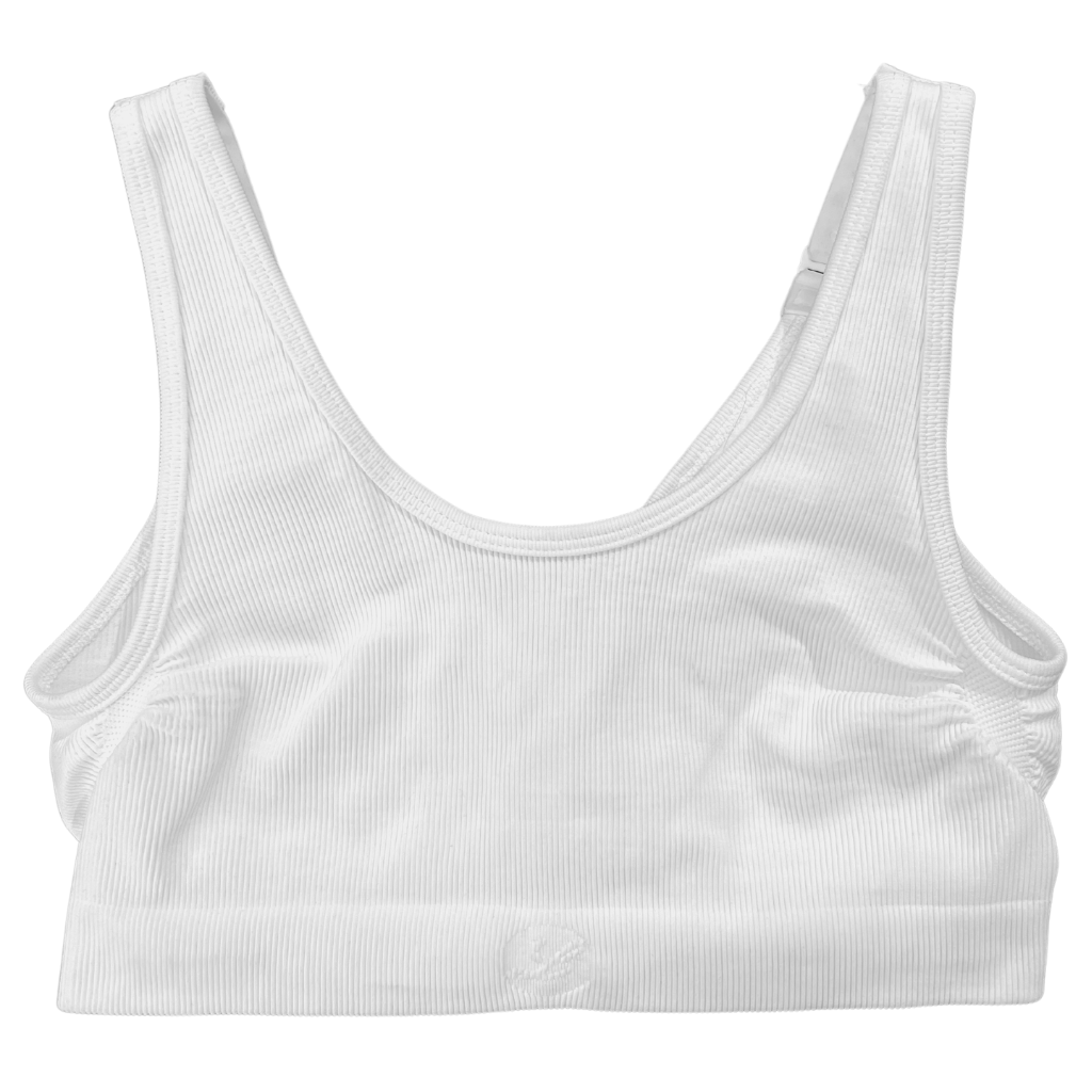 Seamless Comfort Bralette - White