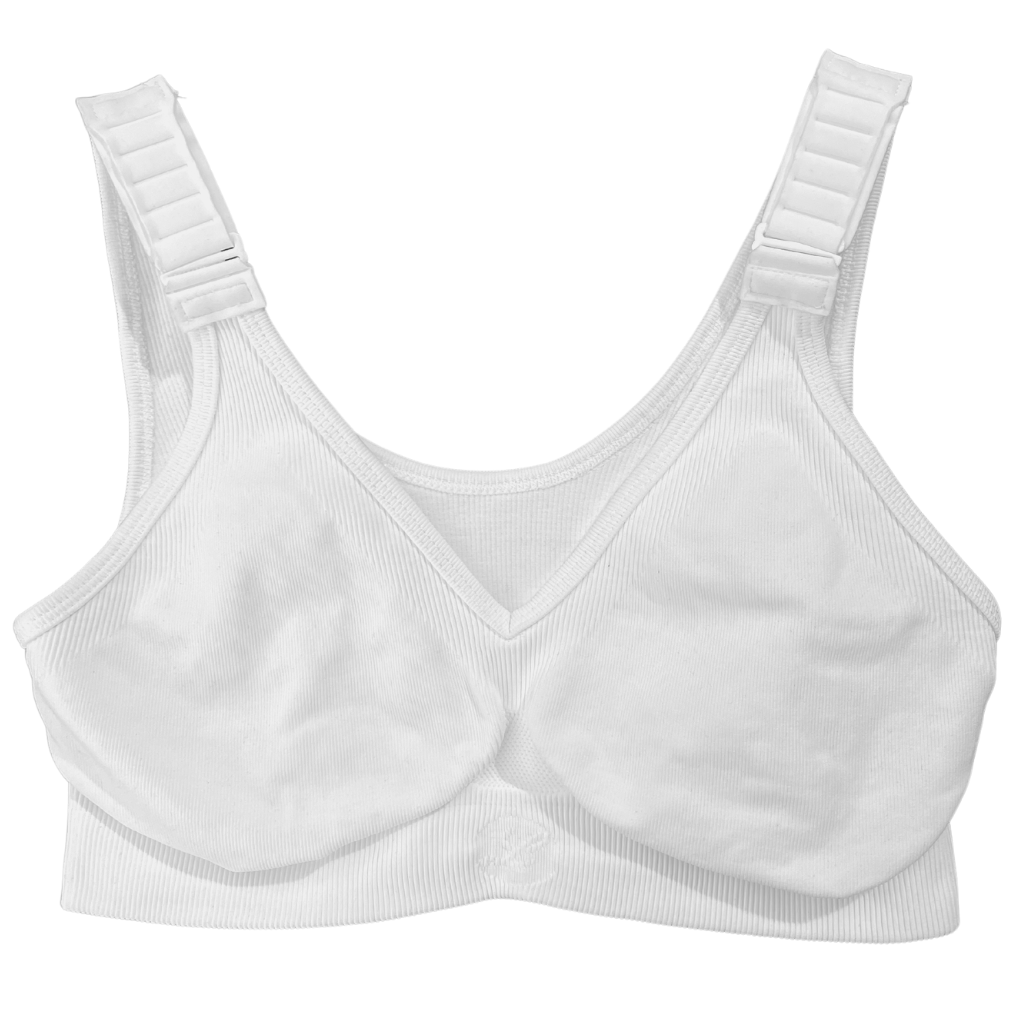 Seamless Comfort Bralette - White
