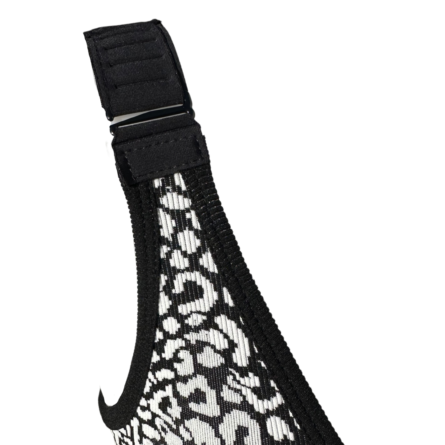 Seamless Comfort Bralette - Animal B&W