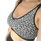 Seamless Comfort Bralette - Animal B&W
