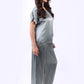 Plain Satin Top & Palazzo Set
